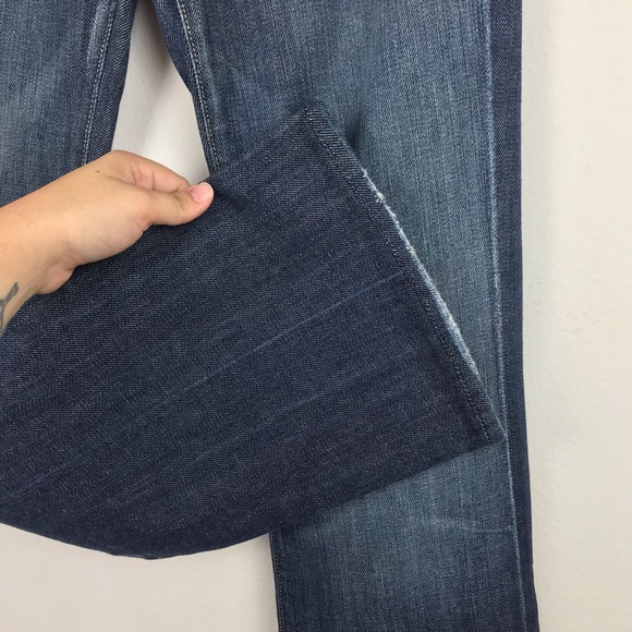 7 For All Mankind Medallion Bootcut Denim Jeans 25 - Picture 5 of 8